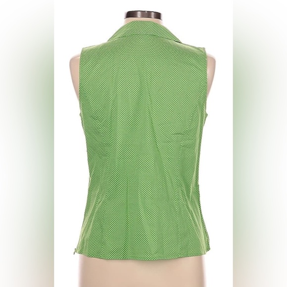Talbots structured sleeveless shirt - Picture 6 of 7
